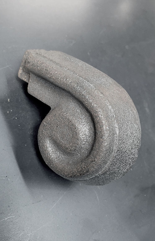 cast iron floral