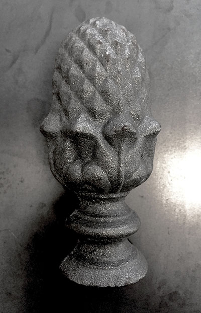 cast iron floral
